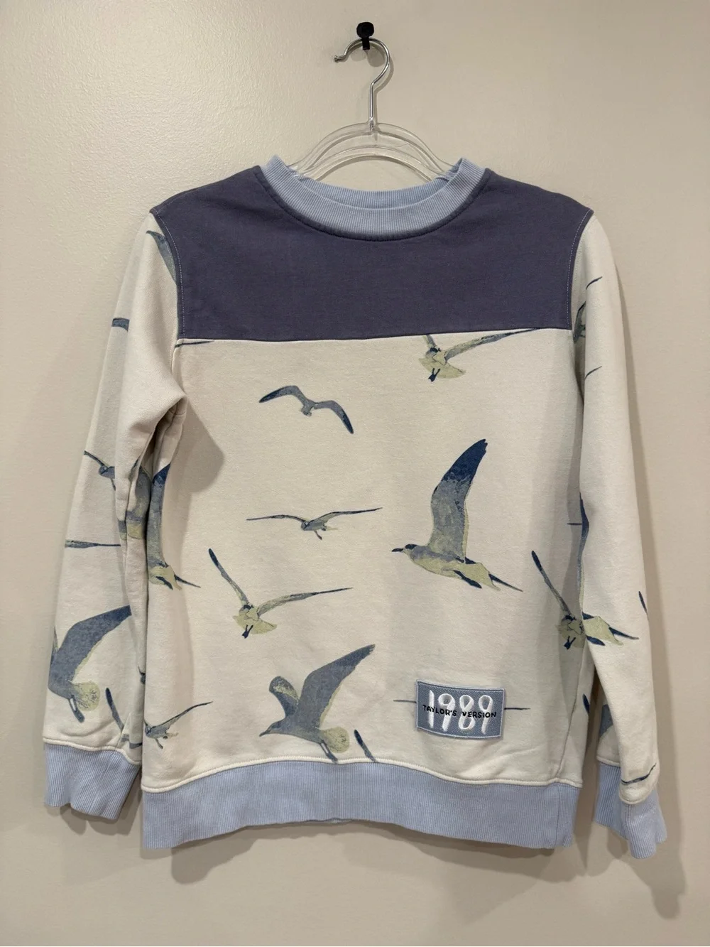 Official Taylor Swift 1989 Taylor's Version Seagull Crewneck XS